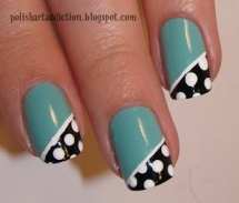 Teal & Polka Dots - Beauty