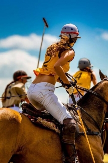 The ancient game of polo.  Few other games like it. - Horses - Ride them and love them