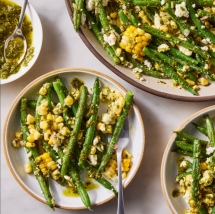 The Bright, Herby Summer Salad That Belongs at Every BBQ: Chimichurri Green Bean Salad - Cooking