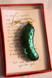 The Christmas Pickle - Holidays