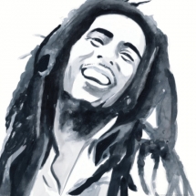 "The Prophet" Bob Marley art print - Most fave products