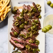 The Steak Dinner Trend That Deserves a Spot on Your Mother’s Day Menu: Dirty Martini Steak Frites - Tasty Grub