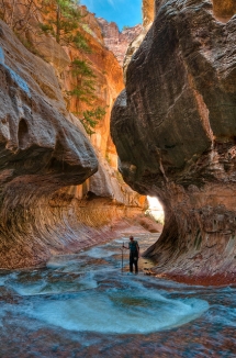 The Subway- Zion National Park, Utah - Beautiful places