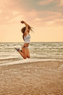 This is exactly how I feel about the beach [photo] - Love the Beach