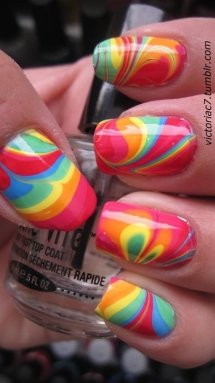 Tie Dye Nails - Beauty