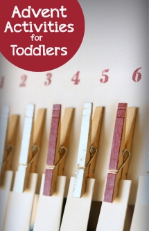 Toddler Advent Activities - Christmas