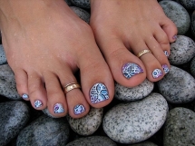 Toenail art - Nail Art