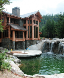 Tumble Creek Post and Beam home in Cle Elum, Washington - Nice homes