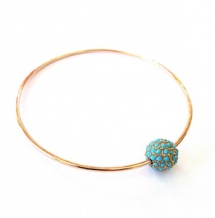 Turquoise Pave Bangle - My style