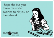 Under the bus humour - Now that is funny