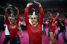  US Women’s Gymnastics Team Wins Gold Medal - USA Medals at the 2012 London Olympics