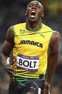 Usain Bolt wins 100 metres Olympic gold - Football