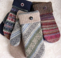 Warm Woolen Mittens - My Favourite Things