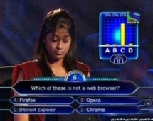 Web browser fail - Laughter is the best medicine