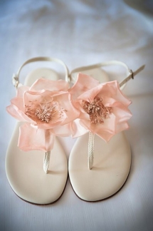 Wedding footwear - Our destination wedding