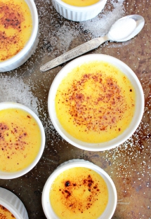 White Chocolate Creme Brulee - Desserts