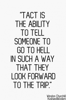 Winston Churchill on Tact - Quotes & other things