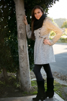 Zara winter coat - Winter Wardrobe