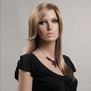 100% Japanese Kanekalon Synthetic Long Blonde Straight Wig