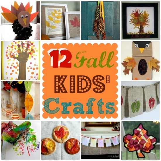 12 Fall Kid's Crafts