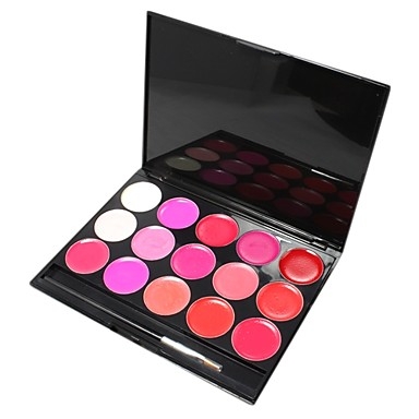 15 Color Danni Lip Gloss Makeup Palette