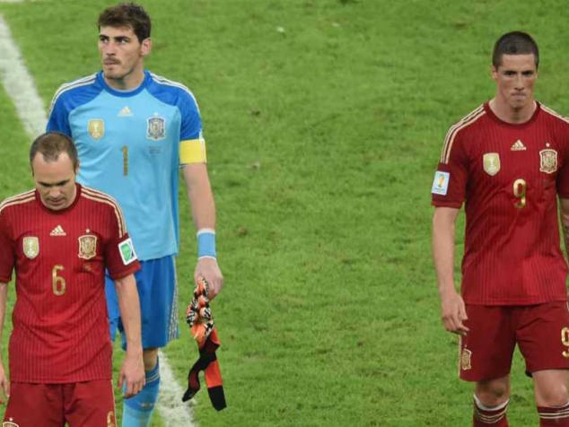 #1 ranked Spain elminated from 2014 FIFA World Cup