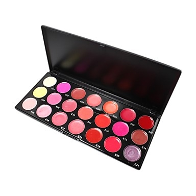 21 Color Danni Lip Gloss Makeup Palette