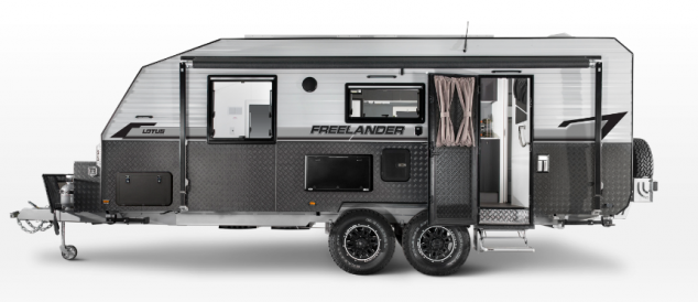 22' Freelander travel trailer with bunks from Lotus Caravans - Image 2