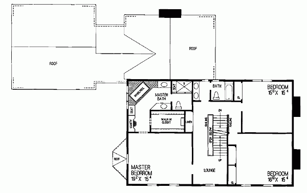 3 Story Colonial House Plan - Image 3