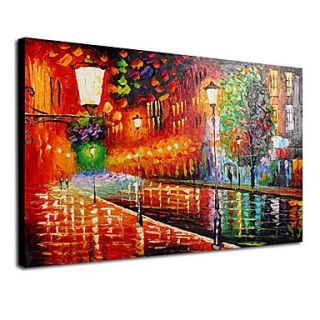 A Bright Night Oil Painting Free Shipping