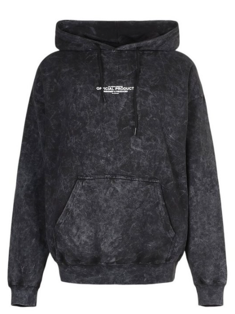 Acid Wash Official Product Oversized Hoodie - Image 3