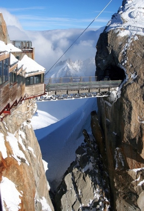 Aiguille du Midi, France - One of the highest points in Europe