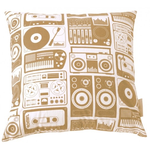 Aimee Wilder Analog Nights Pillow in Curry