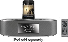 Alarm Clock Radio with iPod & iPhone Dock