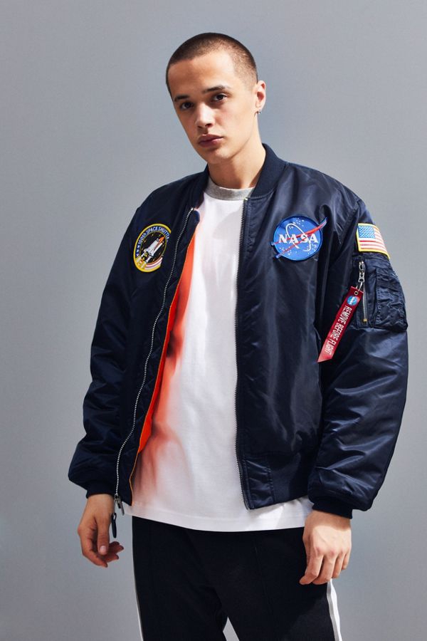 Alpha Industries MA-1 Nasa Slim Fit Bomber Jacket