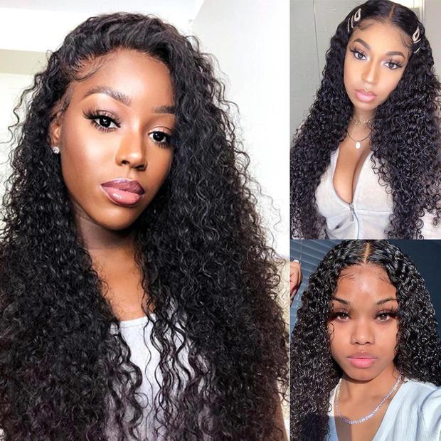Ashimary Jerry curly lace front wigs human hair affordable lace wigs - Image 3