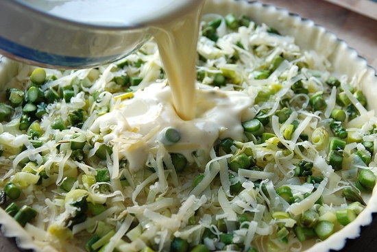 Asparagus, Leek, and Gruyere Quiche - Image 3
