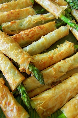 Asparagus Phyllo Appetizers