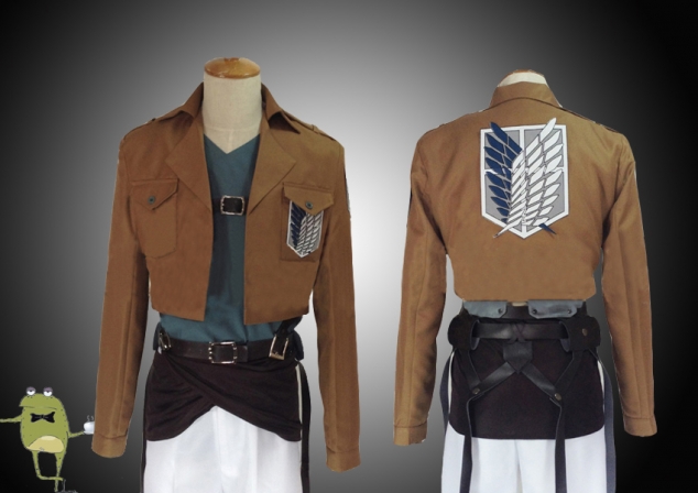 Attack on Titan Bertholdt Fubar Cosplay Costume Scouting Legion