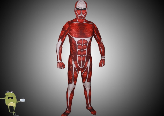 Attack on Titan Colossal Titan Cosplay Suit Costume Buy