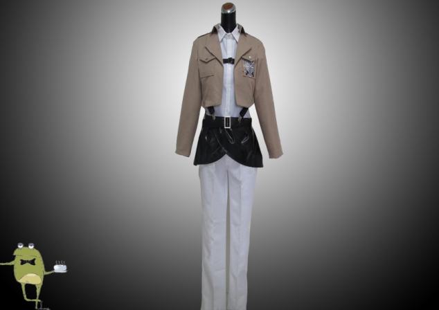 Attack on Titan Cosplay Eren Jaeger Costume  - cosplayfield.com