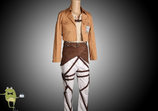 Attack on Titan Eren Jaeger Cosplay Costume