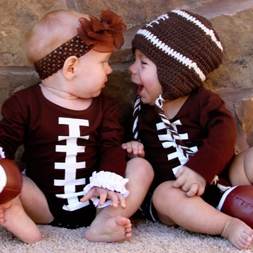 Baby football apparel