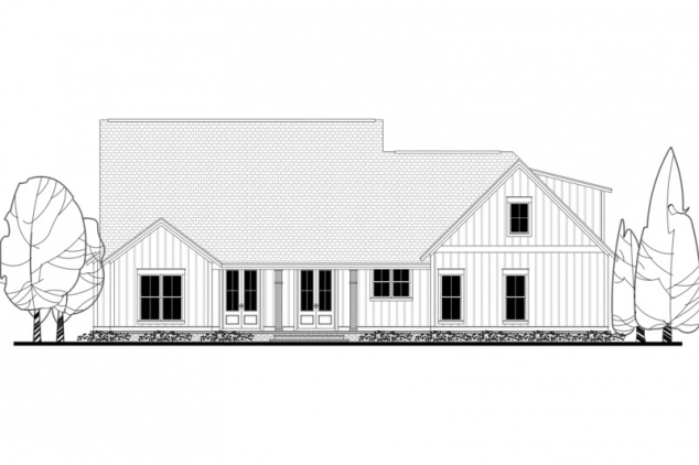 Beautiful 1 Story 3 Bedroom Modern Farmhouse Plan - Image 3