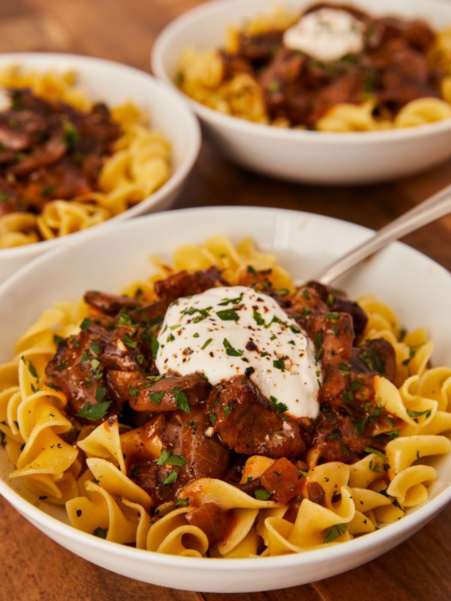 Beef Stroganoff