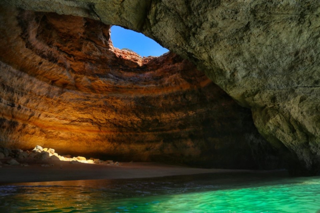 Benagil Sea Cave in the Algarve is a Portuguese Natural Wonder