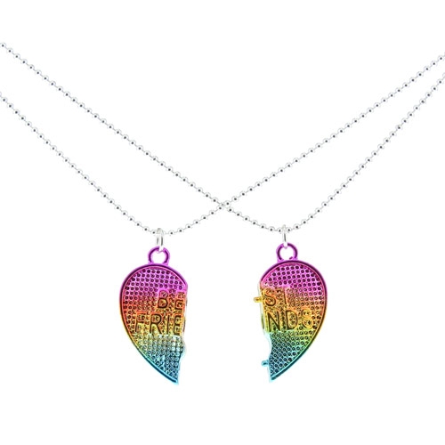 Best Friends Magnetic Heart Necklace - FaveThing.com