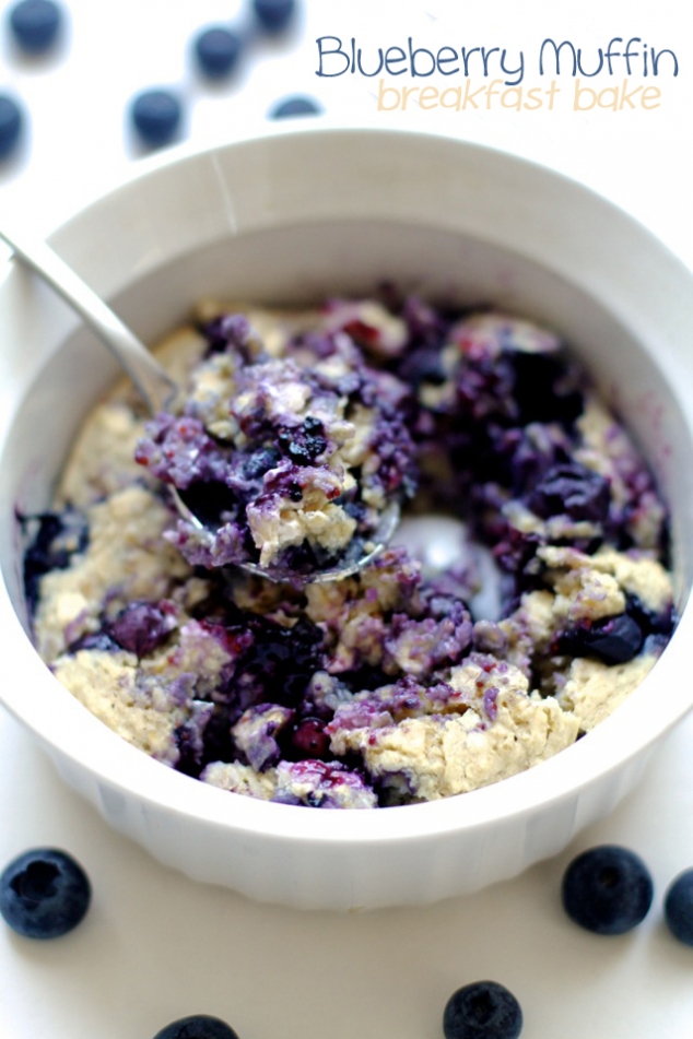 Blueberry Muffin Breakfast Bake