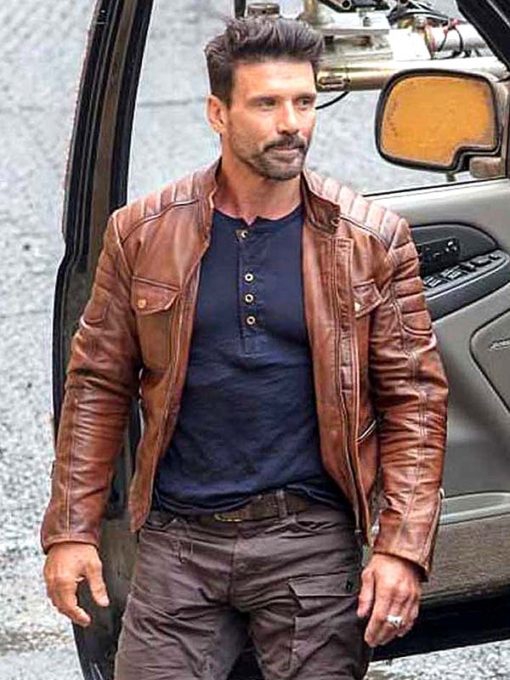 Boss Level Roy Pulver Brown Leather Jacket