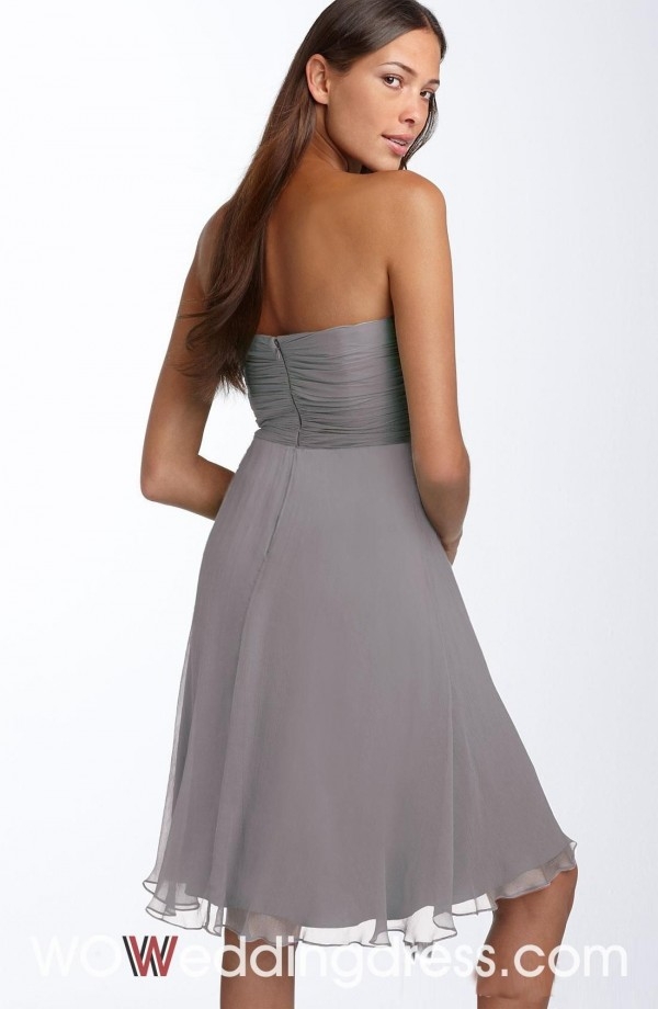 Bridesmaid dress - strapless - Image 2